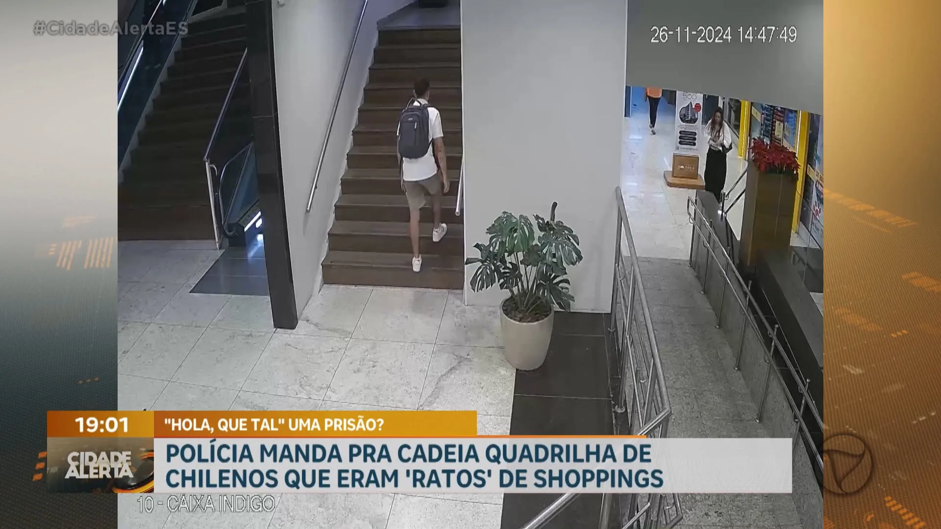 Polícia prende dupla por furtos em shoppings de Vila Velha