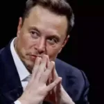 O bilionário e dono do X Elon Musk.