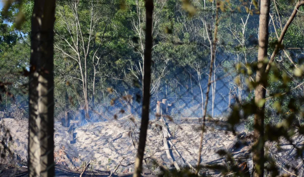 Incêndio Aeroporto Vitória