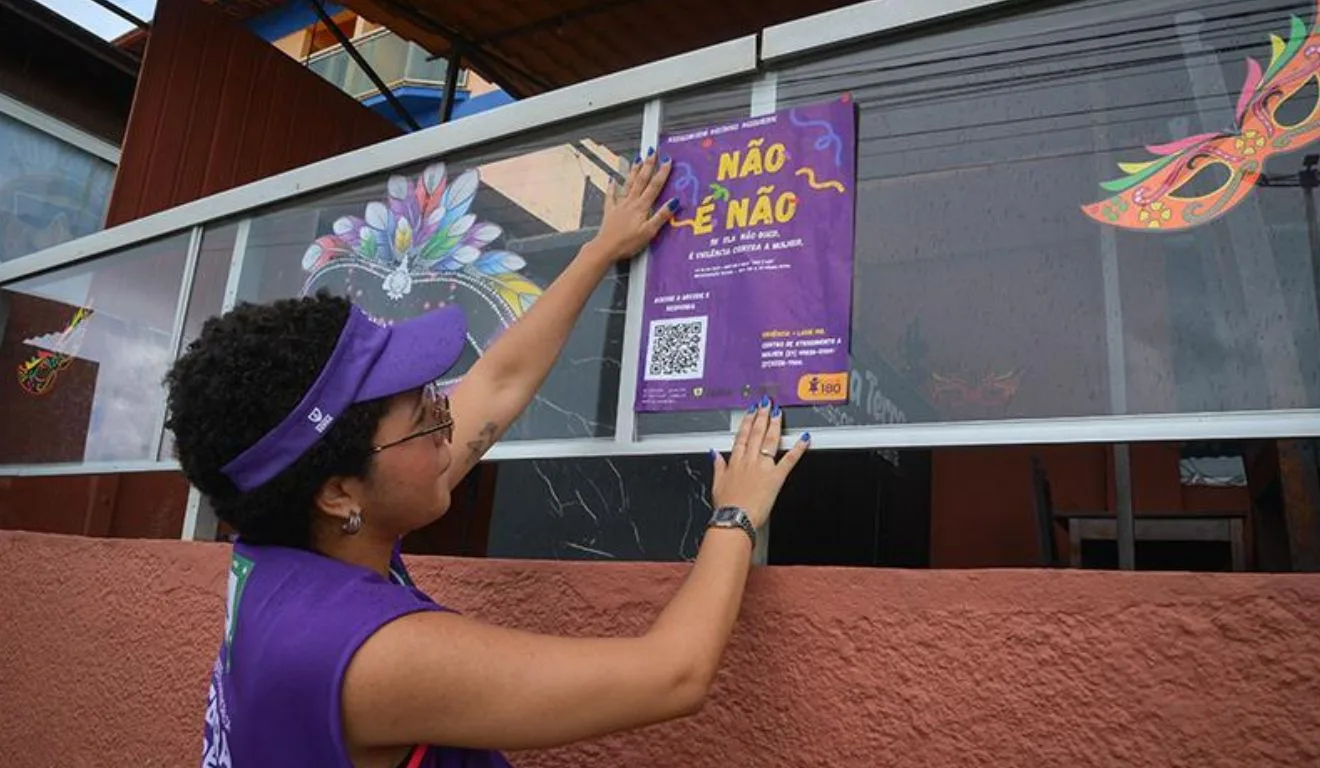 Campanha contra o assédio na Serra