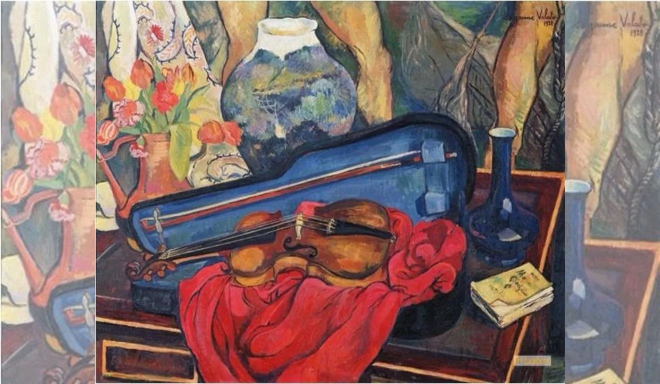 Arte Mais The Violin Case 1923, Suzanne Valadon