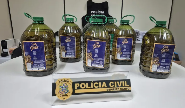 Azeite adulterado 

Reprodução/Polícia Civil