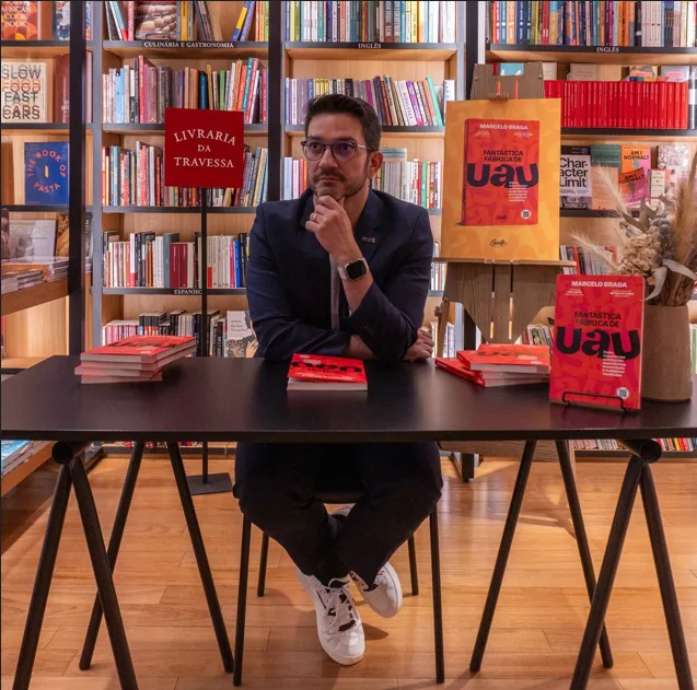 Marcelo Braga reúne amigos em lançamento UAU, hoje a noite, na Livraria Leitura no Shopping Vitória