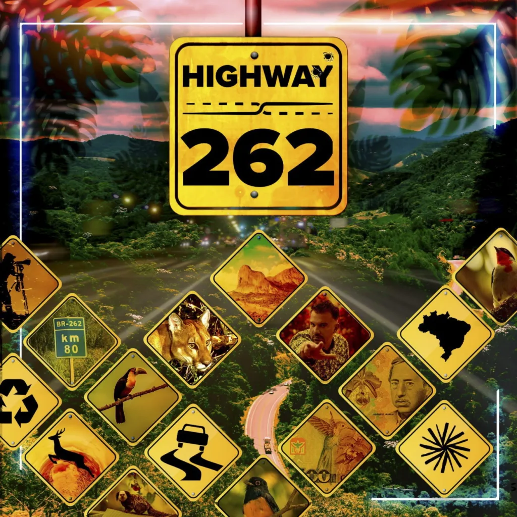 Capa oficial do single "Highway 262", disponível em plataformas digitais