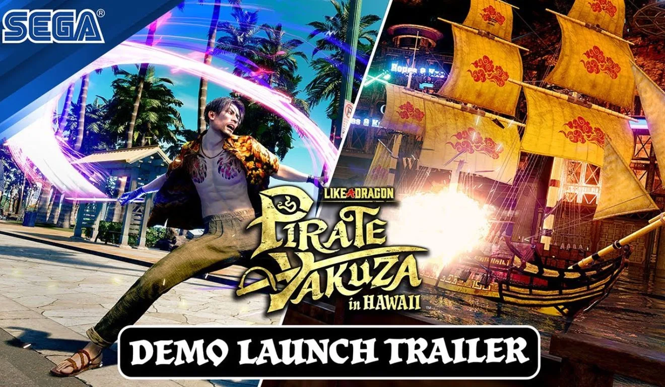 Demo de Like a Dragon: Pirate Yakuza in Hawaii já disponível