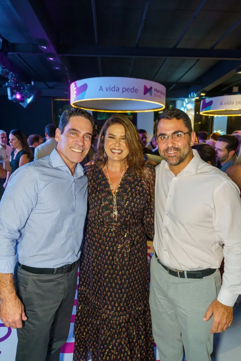 Frederico Christo, Karla Toríbio e Claudio Borges