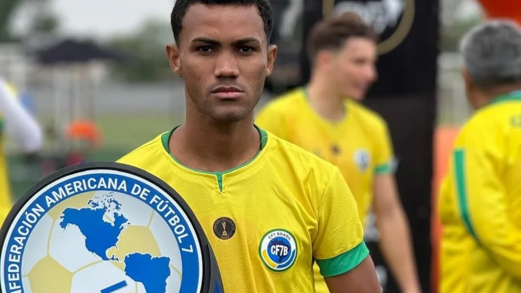 Nathan Lucas, da seleção brasileira de Fut 7