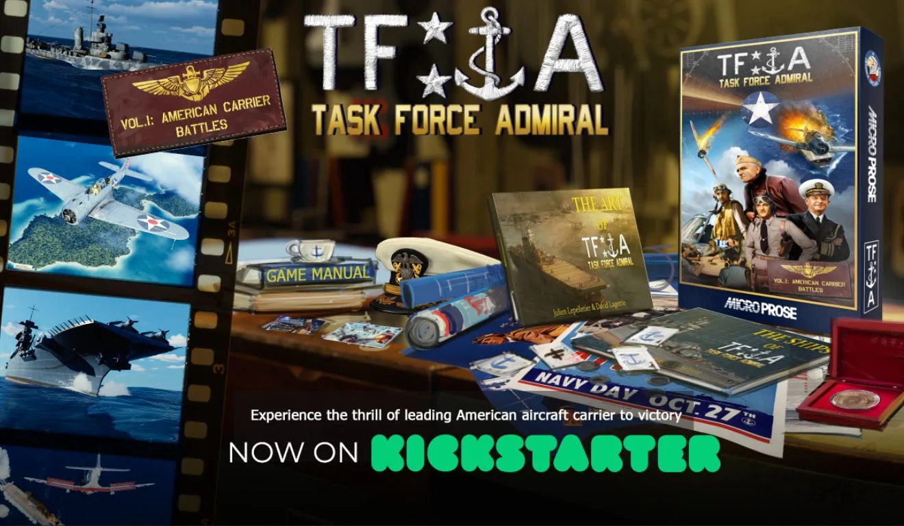 Task Force Admiral chega ao Kickstarter com edição física limitada! Aproveite a demo gratuita no Steam por tempo limitado e apoie a campanha para garantir itens exclusivos!