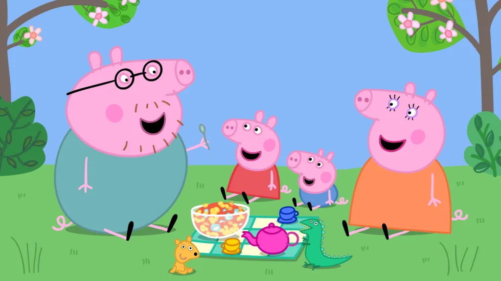 Família da Peppa Pig está grávida