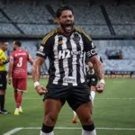 Hulk no jogo Atl&eacute;tico-MG x Tombense, no Campeonato Mineiro