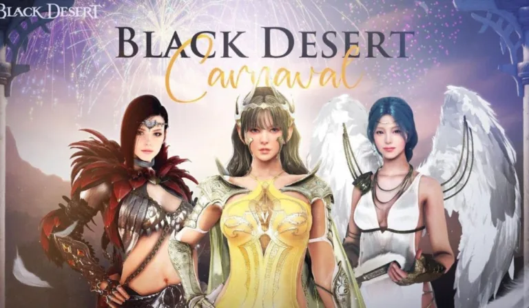 Entre no Carnaval em Black Desert Online: eventos diários, itens temáticos, bônus de XP e atividades de comunidade de 28/02 a 13/03/2025.