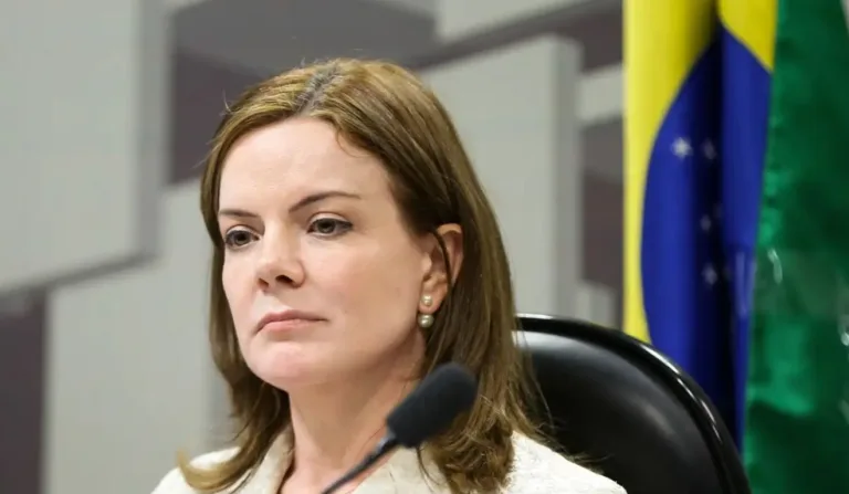 Gleisi Hoffmann, presidente do PT.