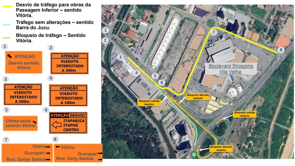 Rotas alternativas da interdição_Rodovia do Sol.