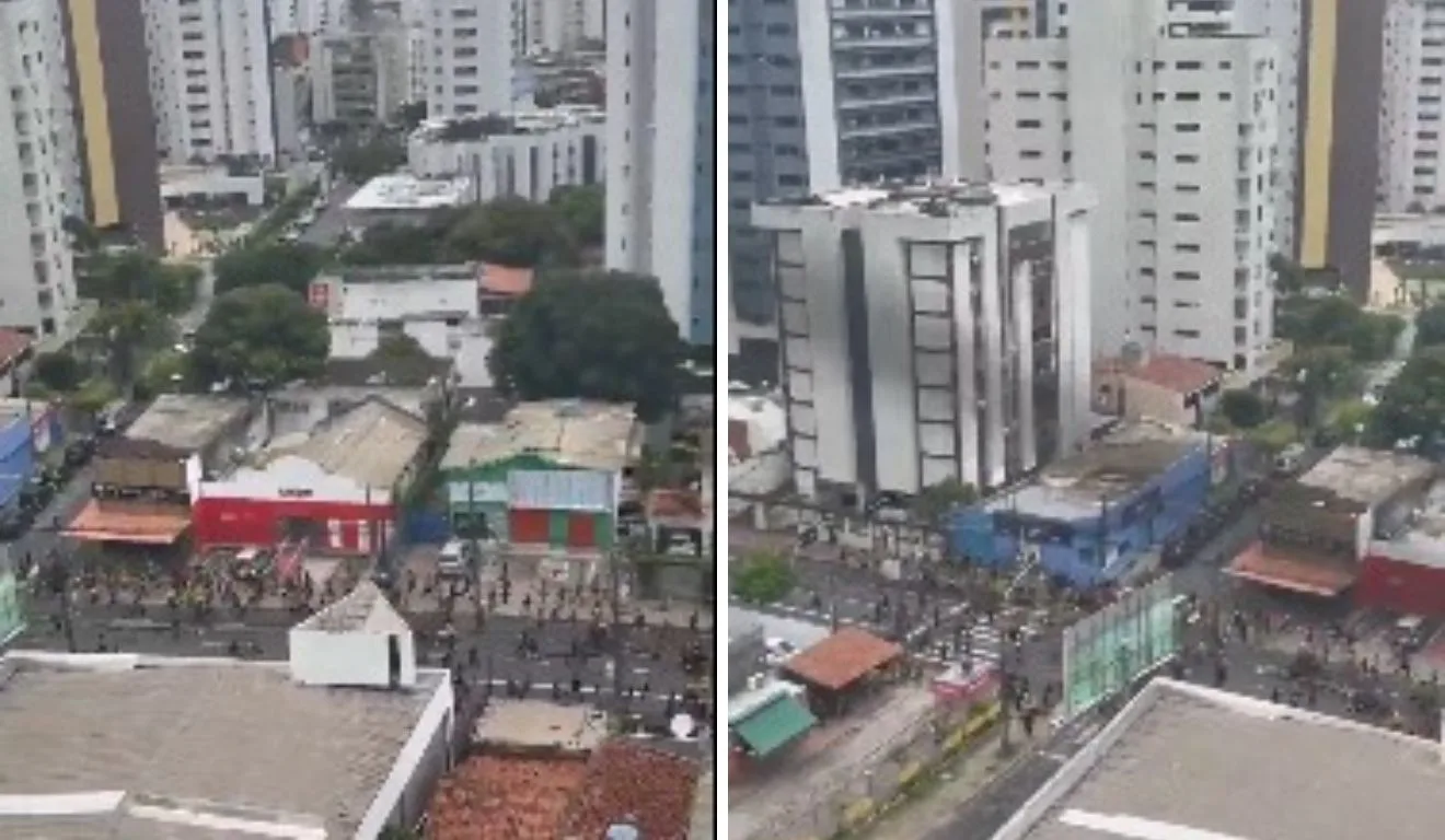 Torcedores de Sport e Santa Cruz entraram em confronto