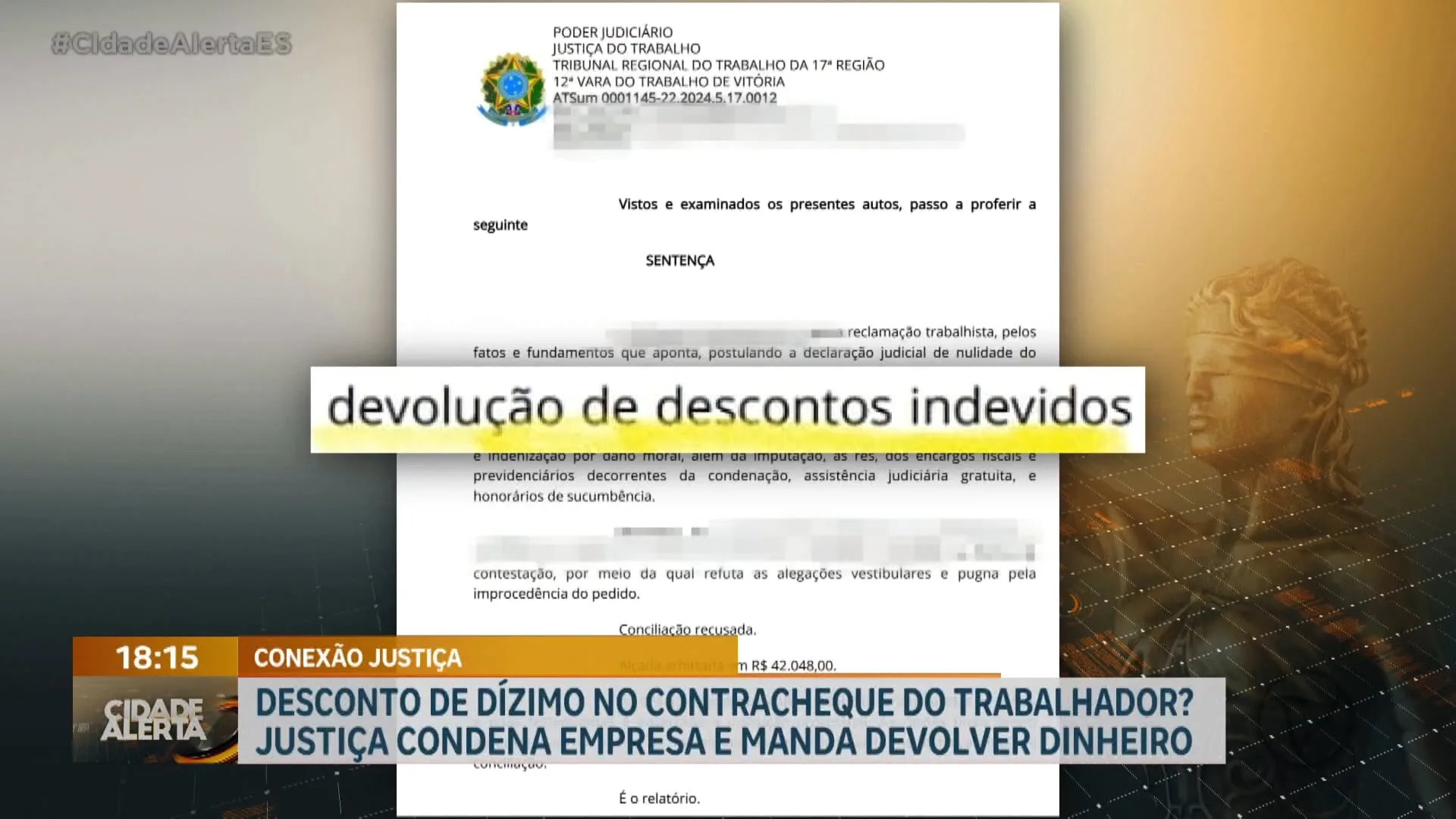 Desconto de dízimo em salário é considerado abusivo e ilegal