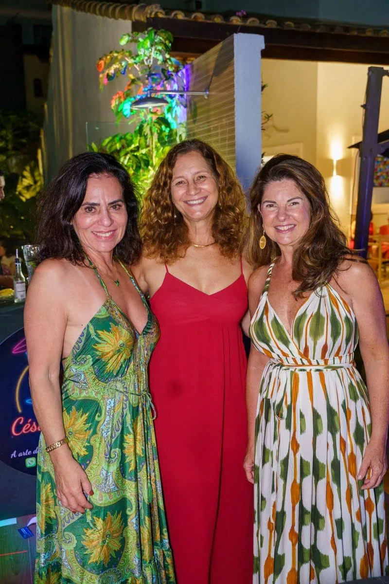 Simone Machado, Jocelia Nolasco e Elza Grillo
