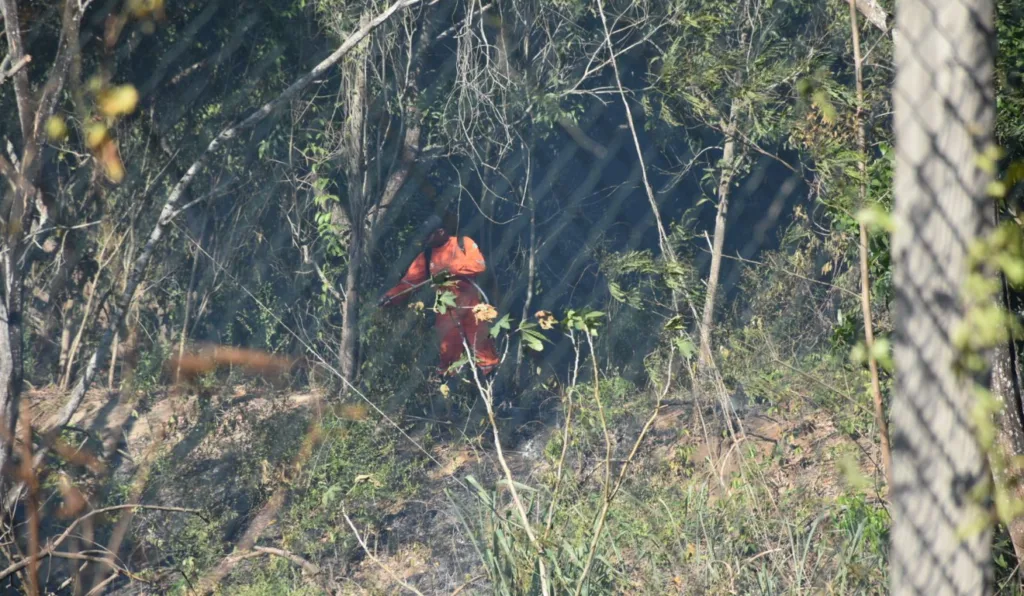 Incêndio Aeroporto Vitória