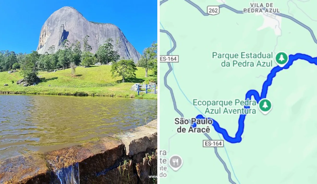 Roteiro de viagem para aproveitar o máximo de Pedra Azul e da Rota do Lagarto/Reprodução