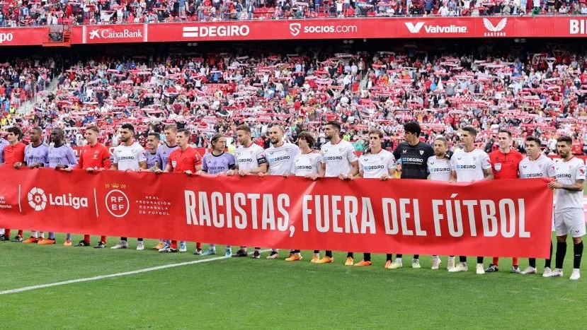 Campanha contra o Racismo na La Liga. Campeonato Espanhol