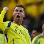 Cristiano Ronaldo comemora gol pelo Al Nassr