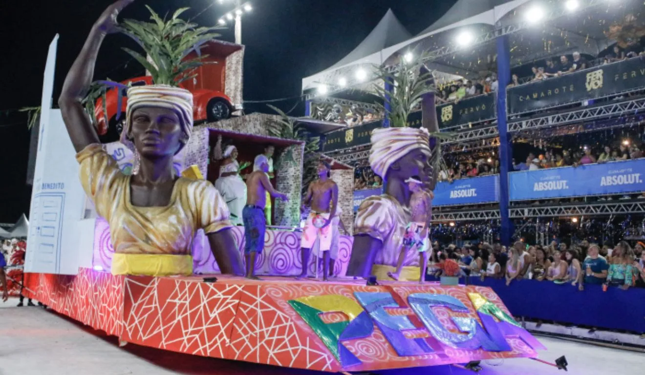 Pega no Samba busca retornar ao grupo especial no Carnaval de Vitória. (Foto: Reprodução/PMV)