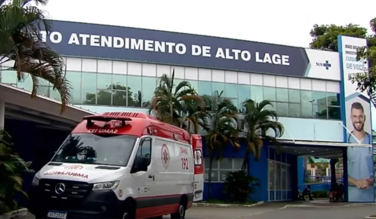 Irmã foi para no Hospital após a briga. Foto: Reprodução/ TV Vitória