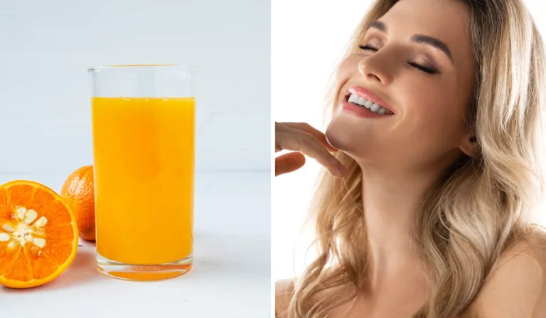 Suco de laranja para um pele saudável/Rperodução