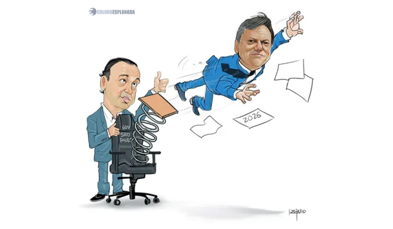 Tarcísio é candidato. Imagem: Coluna Esplanada