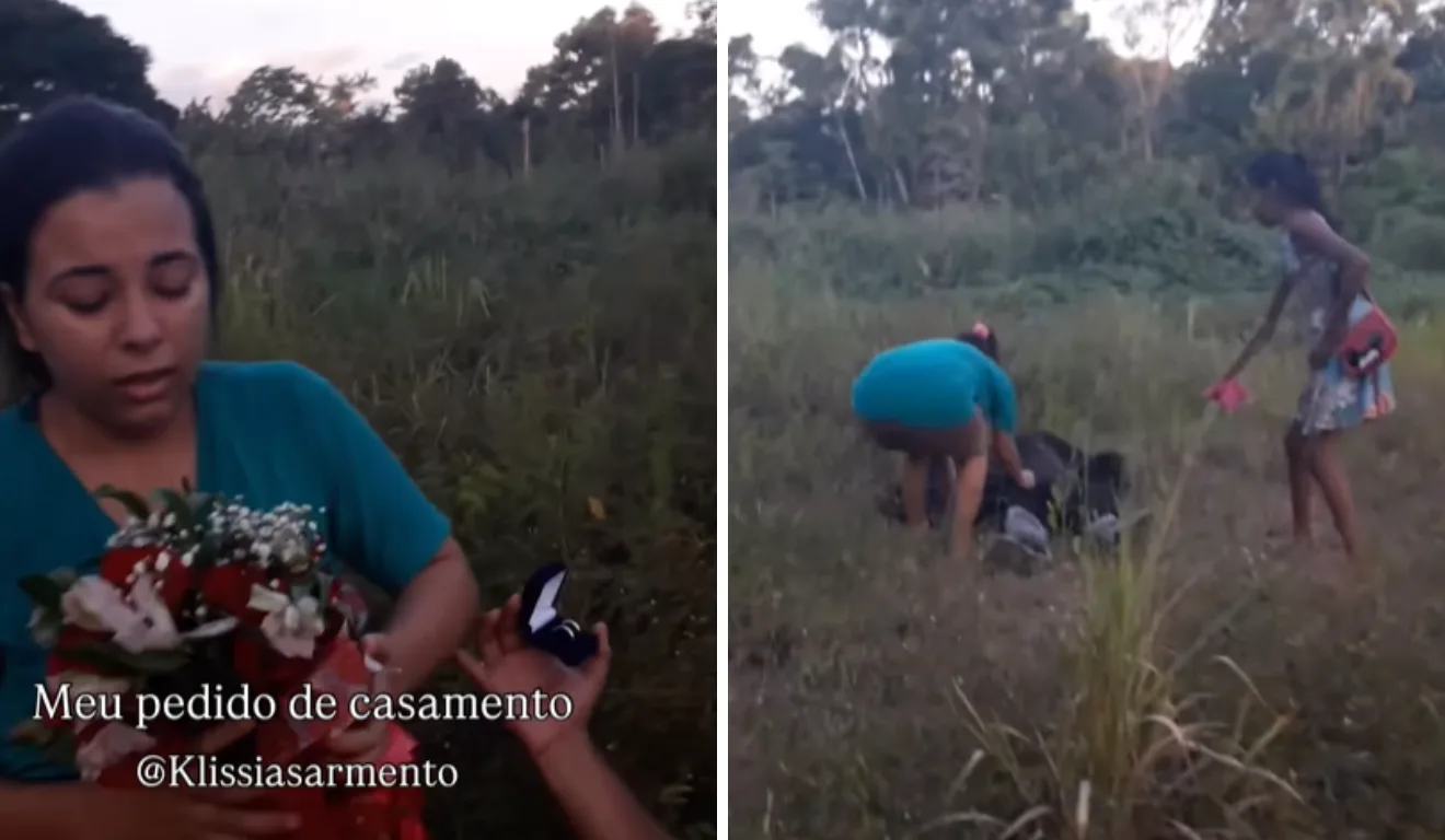 Pedido casamento polêmico