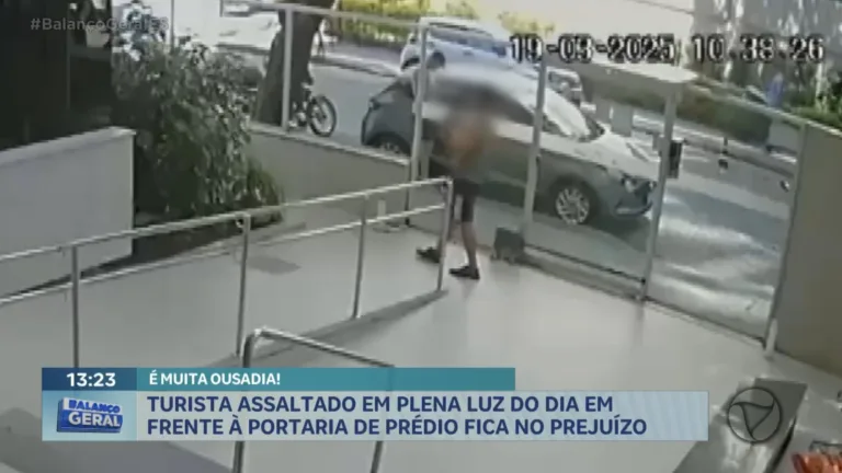 Assalto relâmpago a turista na Praia da Costa em Vila Velha