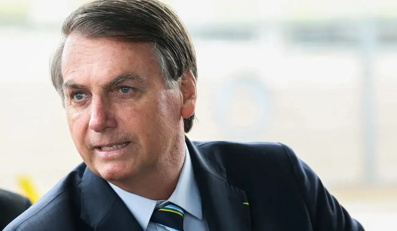 O ex-presidente Jair Bolsonaro, denunciado por trama golpista