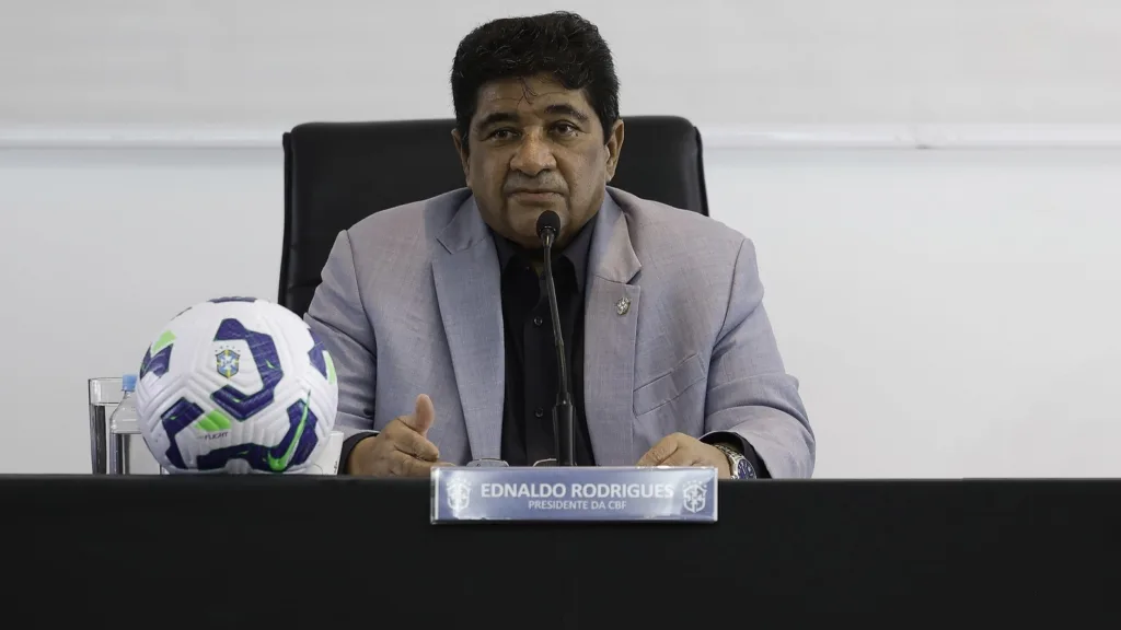 Congresso Técnico da Série A do Brasileiro: Ednaldo Rodrigues, presidente da CBF