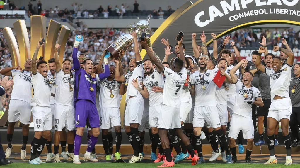 Atletico MG x Botafogo pela final da Libertadores no Estadio Monumental de Nunez. 30 de Novembro de 2024, Buenos Aires, Argentina. Foto: Vitor Silva/Botafogo