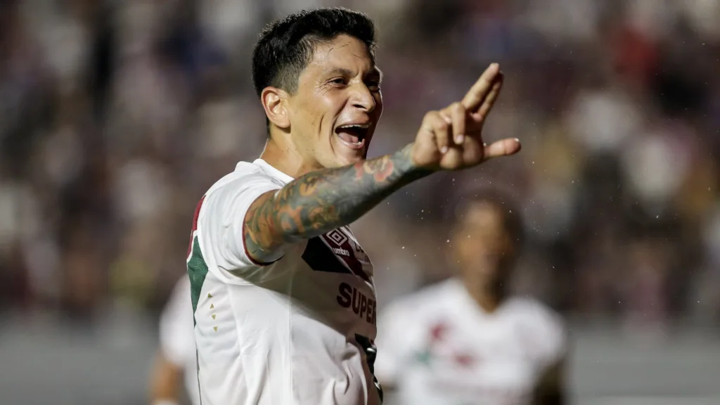 Germán Cano. Caxias x Fluminense, pela Copa do Brasil