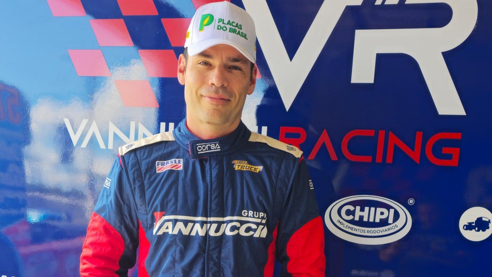 Hugo Cibien, piloto capixaba da Copa TRuck