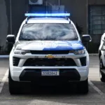Viatura da PM blindada