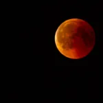 Eclipse lunar lua de sangue