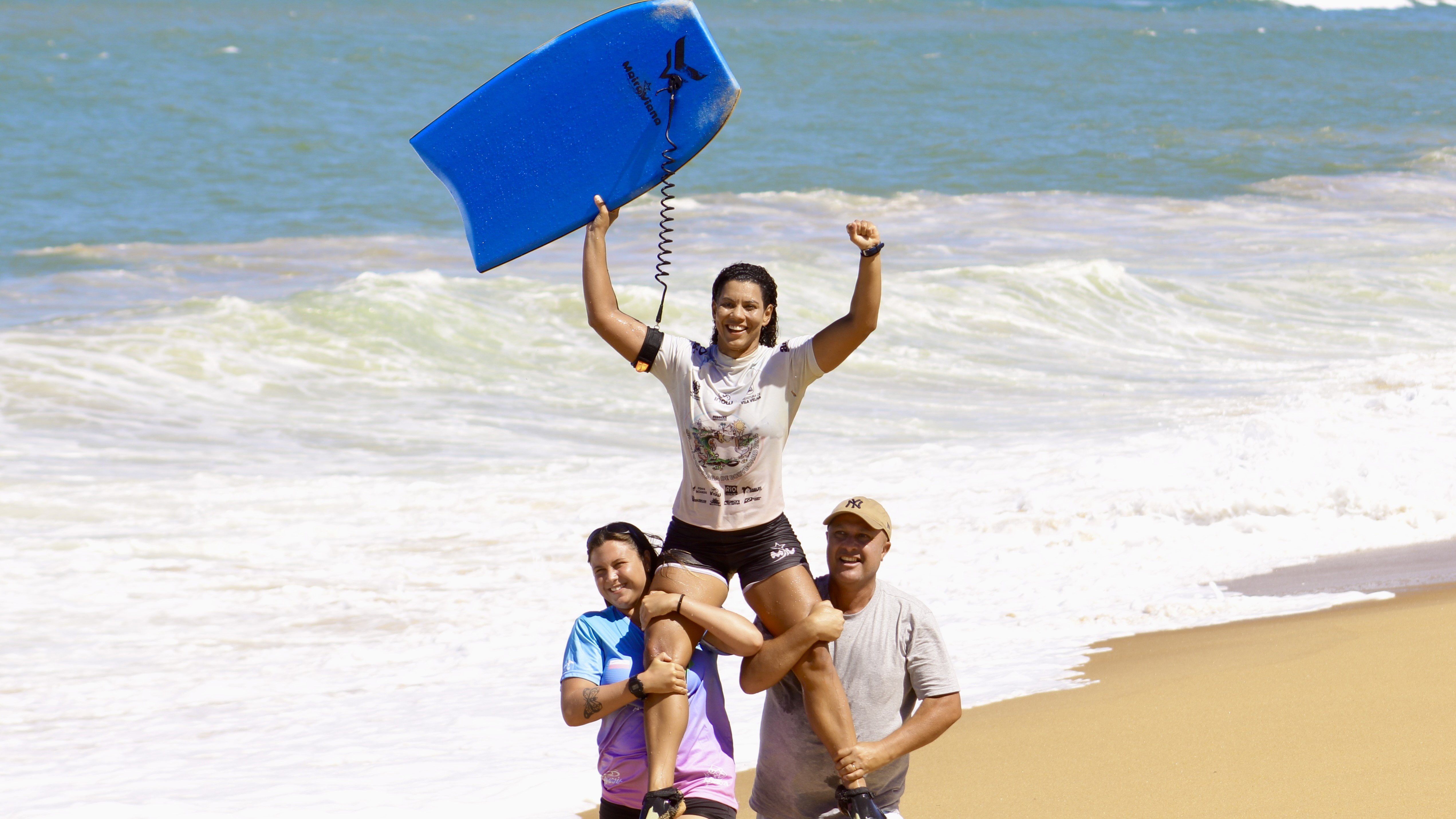 Estadual de Bodyboarding 2024: Maíra Viana, campeã. Praia de Itaparica.