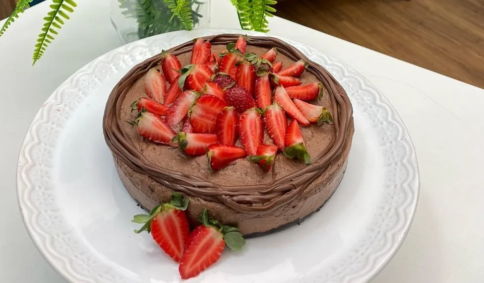 Torta Mousse de Chocolate. Foto: Renata Schimid