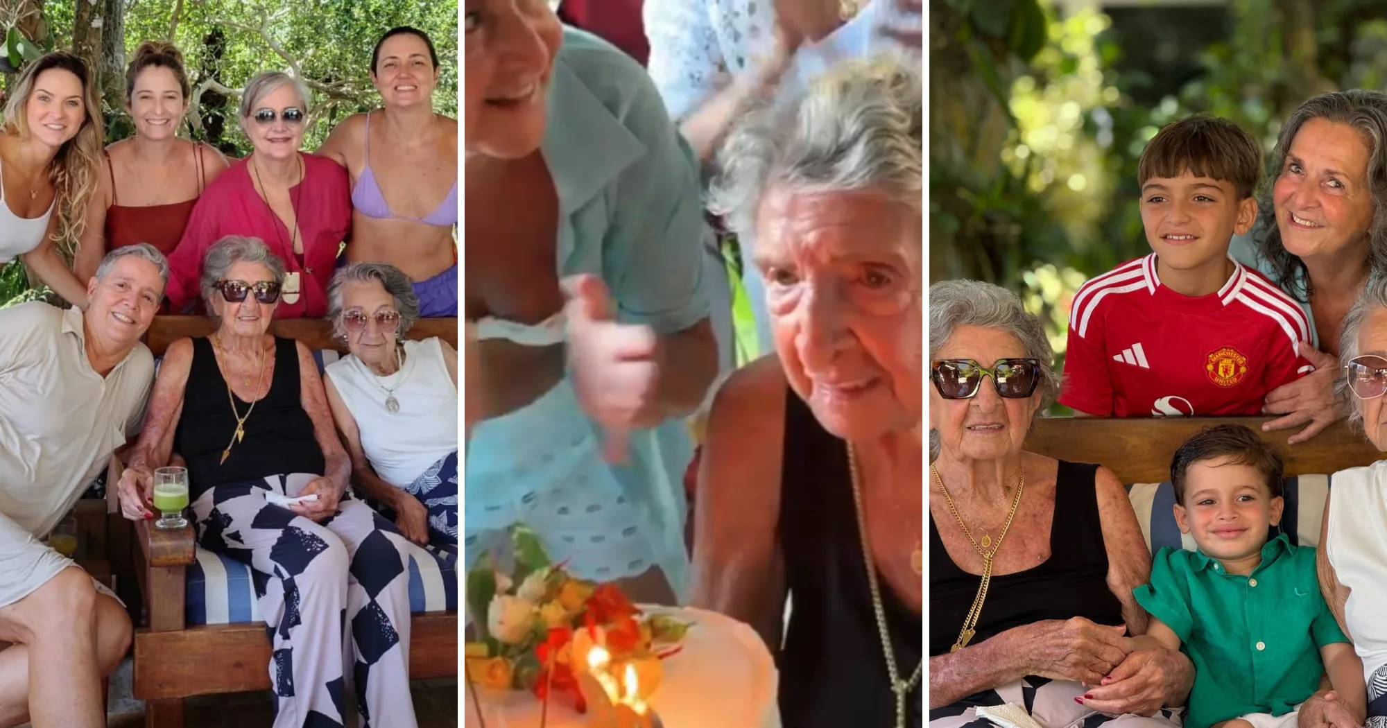 Ex-prefeita de Guarapari, Morena Espindula faz 92 anos em festa; veja fotos (Foto: Mônica Pretti Haynes/Coluna Pedro Permuy)