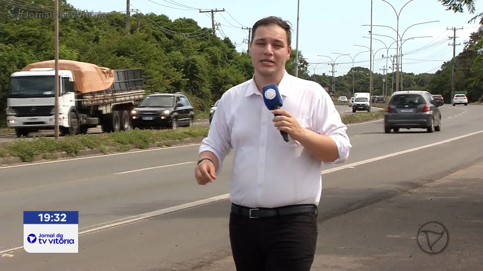 Motorista e ciclistas se desentendem na Rodosol