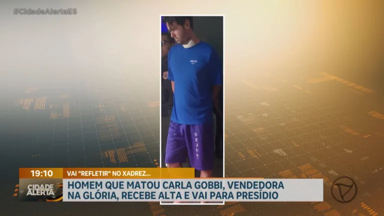 Homem que esfaqueou vendedora recebe alta e vai pra presídio