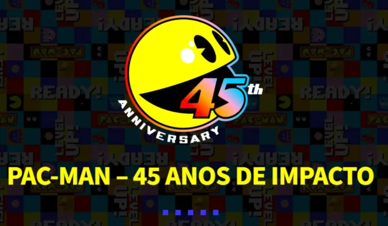 PAC-MAN completa 45 anos! Novo jogo, eventos no Roblox, parcerias e até um livro de receitas fazem parte da celebração. Confira as novidades!