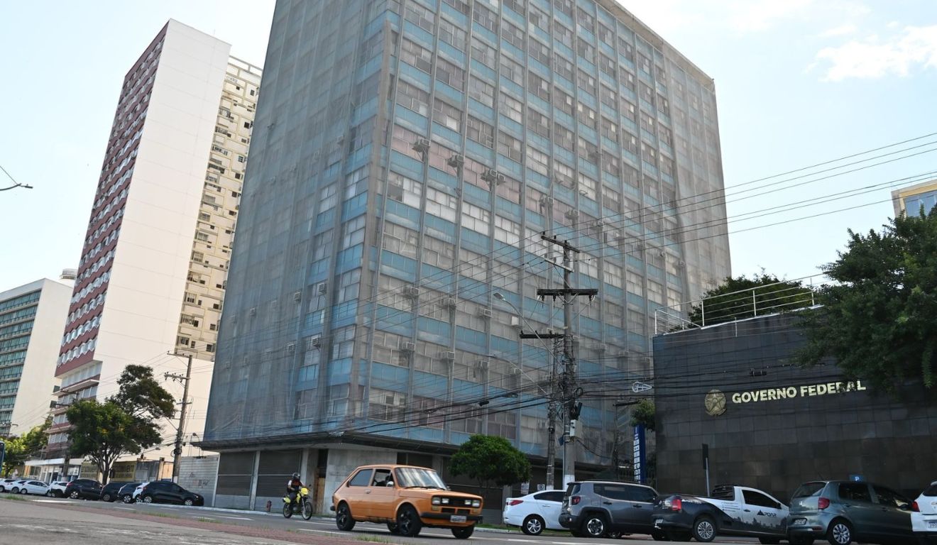 Edifício Castelo Branco, no Centro de Vitória.