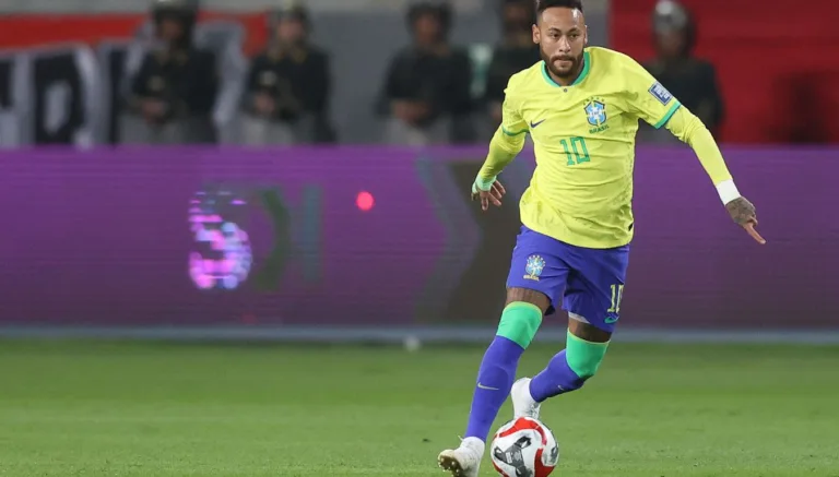 Neymar. Perú x Brasil no Estadio Nacional, Lima - Perú, Brasil. Eliminatórias 2026. Foto:Vitor Silva/CBF