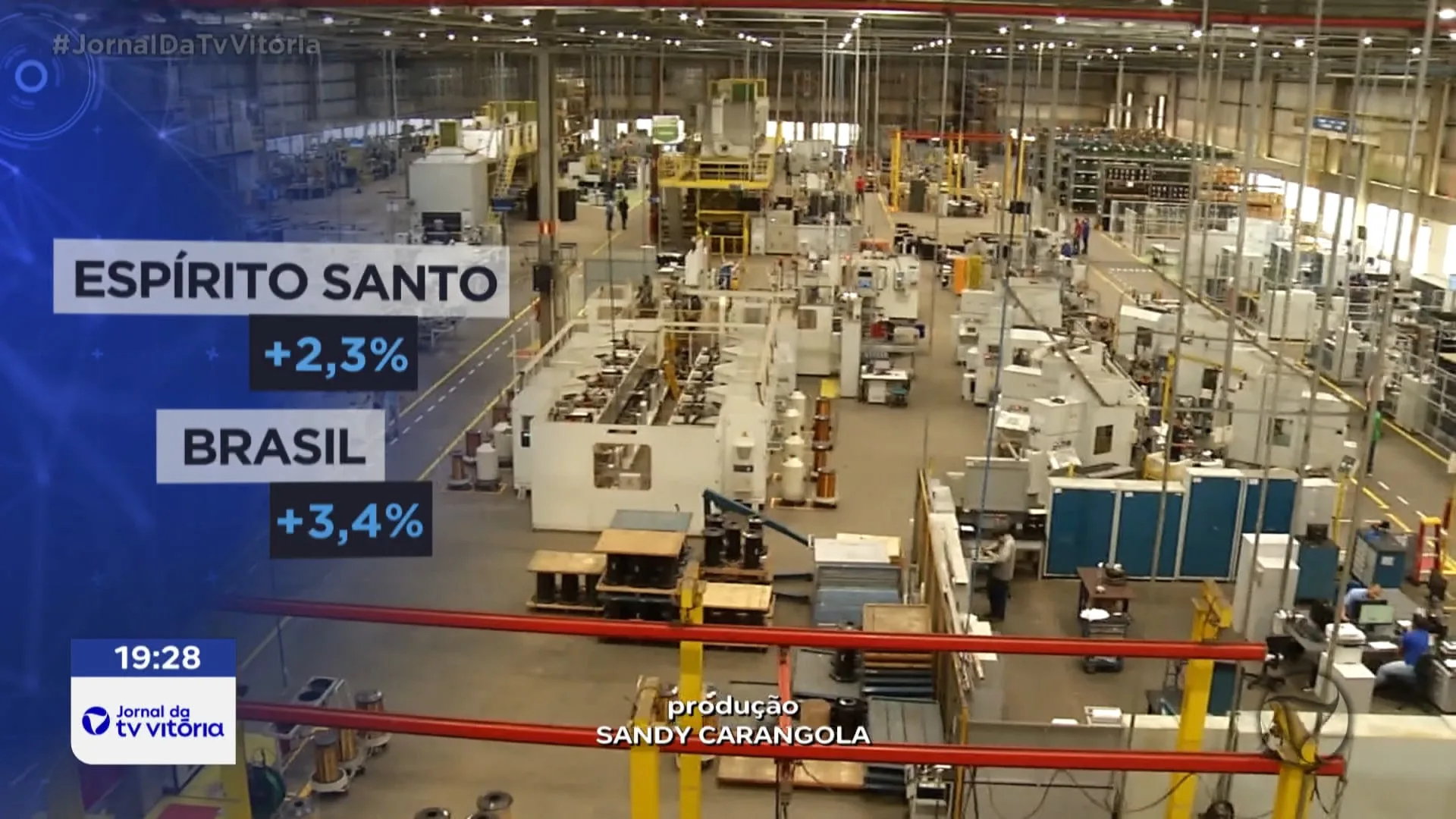 Crescimento econômico do Espírito Santo encerra 2024 em 2,3%