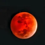 Eclipse lunar total lua de sangue