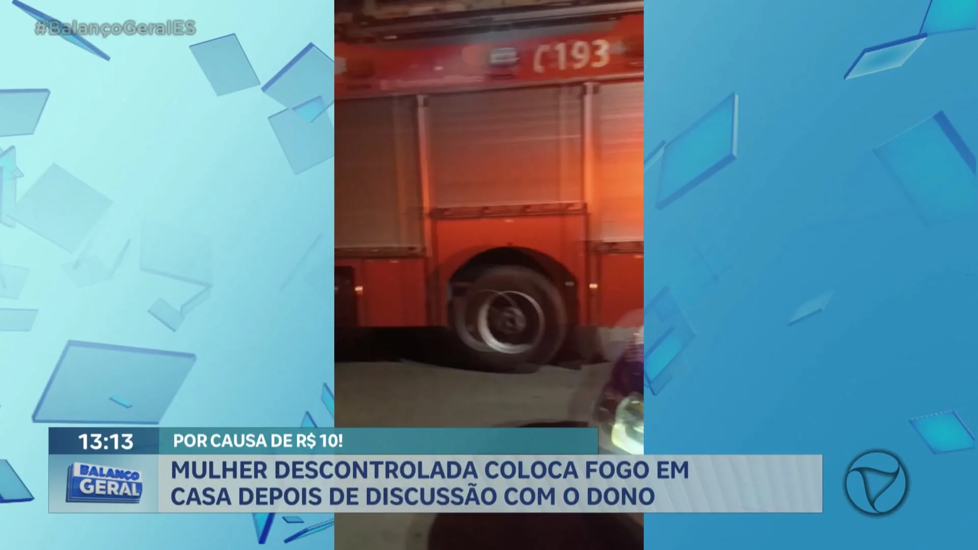 Incêndio criminoso em casa em Jardim Carapina mobiliza Bombeiros