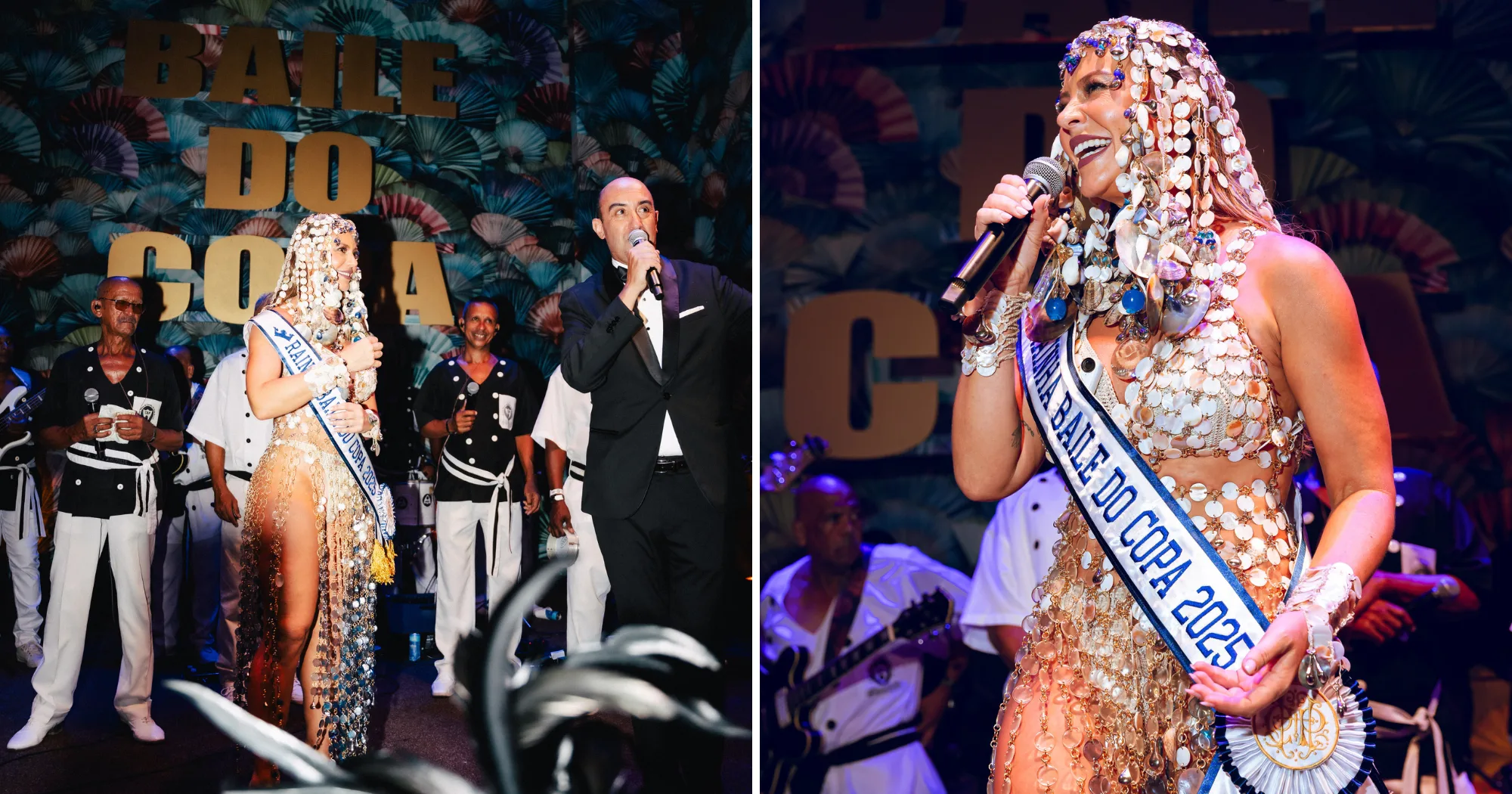 Baile do Copa 2025: Paolla Oliveira é coroada rainha por Ulisses Marreiros (Foto: @euandrequeiroz/Belmond Copacabana Palace)