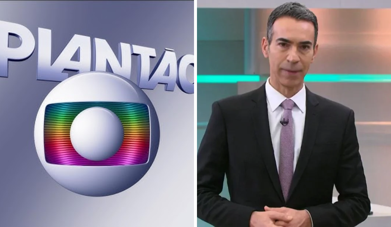 Plantão Globo / César Tralli - Reprodução